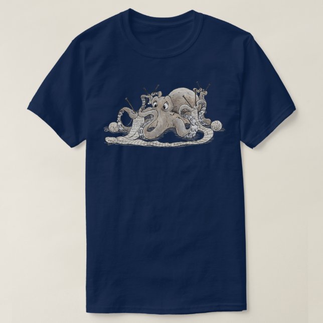T-shirt Tricot Octopus (Design devant)