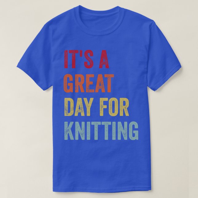 T-shirt Tricot passionné (Design devant)