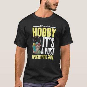 T-shirt Tricot Post Apocalyptique Vie compétences Knitter