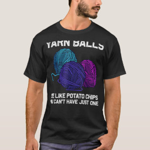 T-shirt Tricot Pour Hommes Femmes Crochet Fil à Tricoter 3