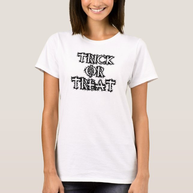 T-shirt Tricoter ou traiter (Devant)