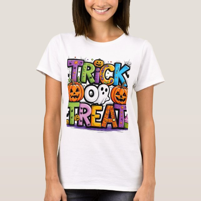 T-shirt Tricoter ou traiter (Devant)