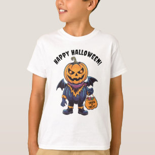 T-shirt Tricoter ou traiter   Joyeux Halloween