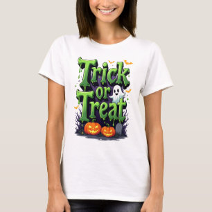 T-shirt Tricoter ou traiter un script moderne femmes Hallo
