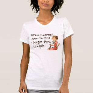 T-shirt Tricoteuse étourdie