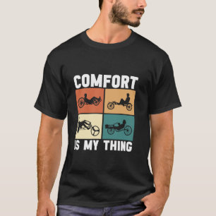 T-shirt Tricycle couché cyclisme Vélo couché