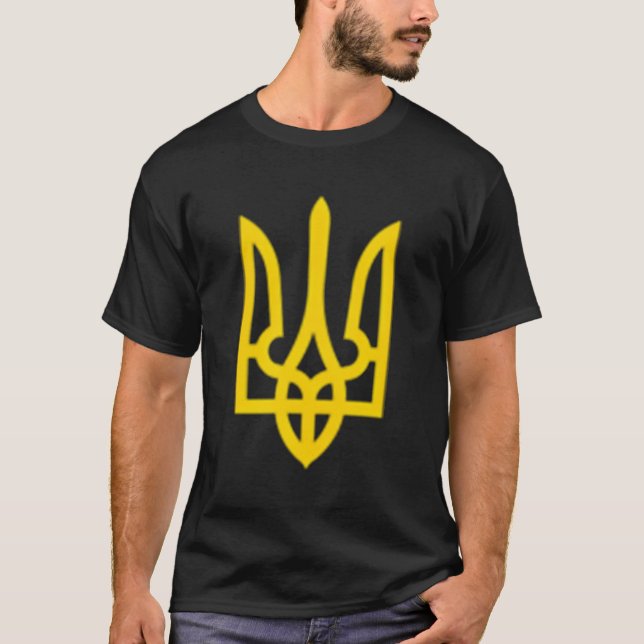 T-shirt Trident Ukraine (Devant)