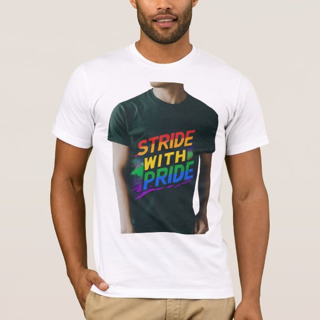 T-shirt Trier avec fierté (Devant)