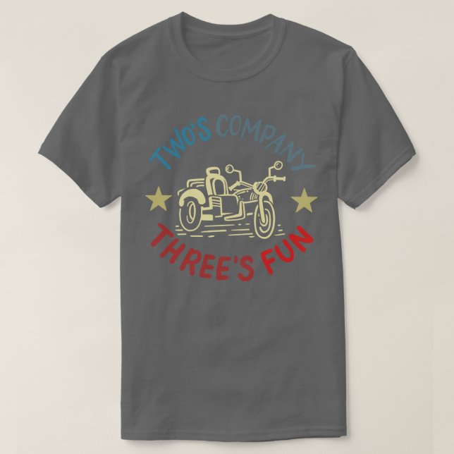 T-shirt Triker Motorcycle Trike (Design devant)