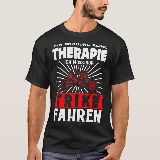 T-shirt Triker Motorcycle Triker (Devant)