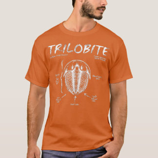 T-shirt Trilobite Geologie Enseignant Fossil