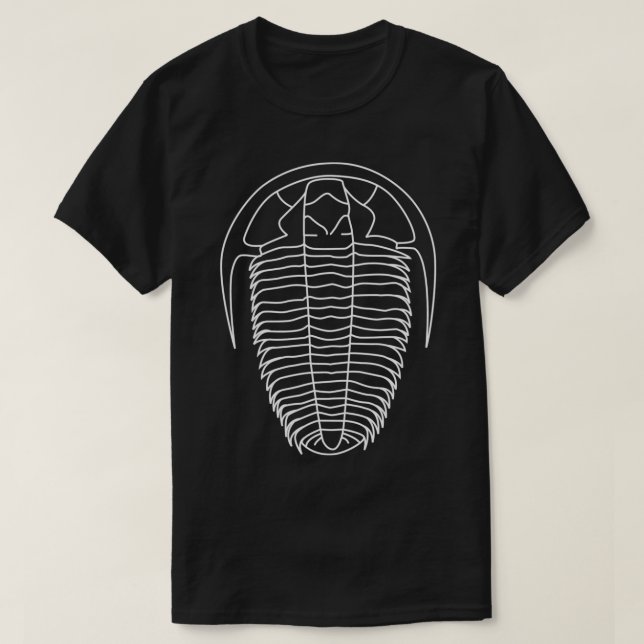T-shirt Trilobite Géologie fossile Professeur Géologue étu (Design devant)