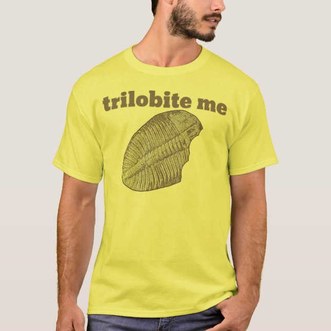 T-shirt Trilobite je (Devant)