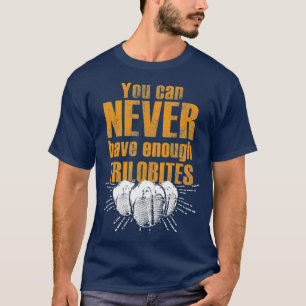 T-shirt Trilobite pour collectionneurs de chasseurs de tri