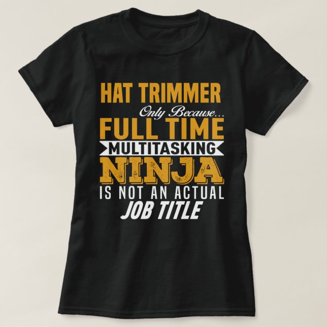 T-shirt Trimmer casquette (Design devant)