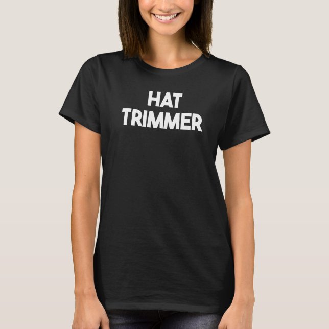 T-shirt Trimmer casquette (Devant)