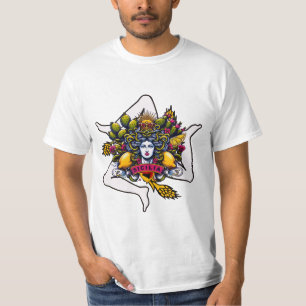 T-shirt Trinacria sicilienne 