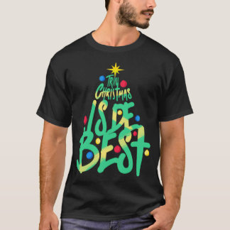 T-shirt Trini Christmas Is De Best Trinidad Slang