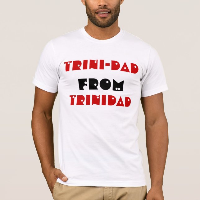 T-shirt trini-dad de trinidad (Devant)