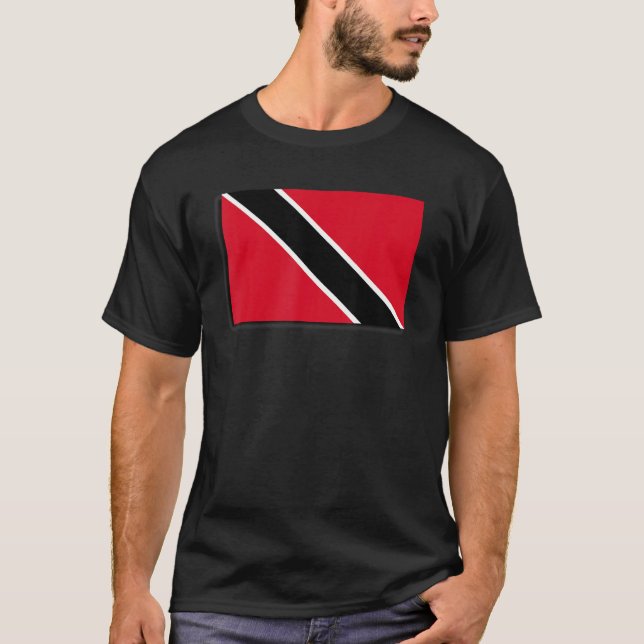 T-shirt Trinidad Flag (Devant)