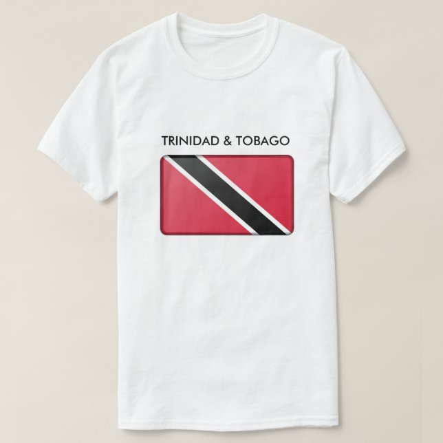 T-shirt Trinité-et-Tobago (Design devant)