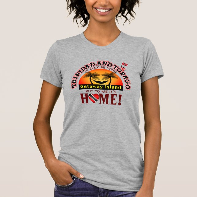 T-shirt Trinité-et-Tobago / Île de Getaway (Devant)