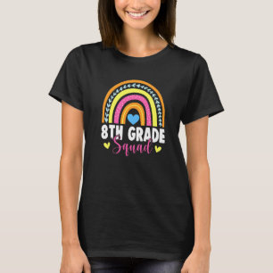 T-shirt Trio de 8e Arc-en-ciel Première rentrée des classe