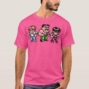 T-shirt Trio de combat final puissant