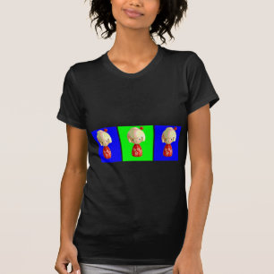 T-shirt Trio de Kokeshi