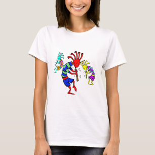 T-shirt Trio de musique d'art de Kokopelli