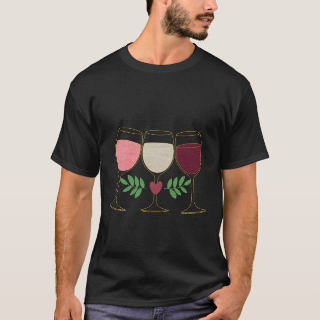 T-shirt Trio des vins (Devant)