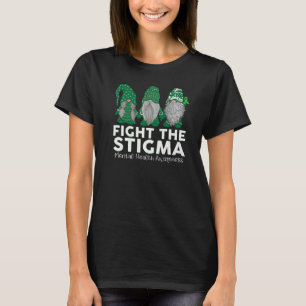 T-shirt Trio Gnome Combattre La Stigma La Santé Mentale Co