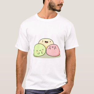 T-shirt Trio Mochi Kawaii