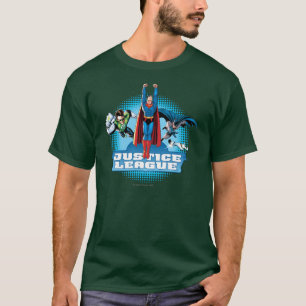 T-shirt Trio Power de la Ligue de la Justice