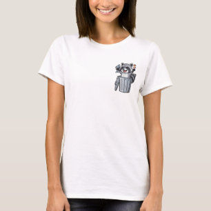 T-shirt Triomphe du trésor dans les ordures – Dessin animé