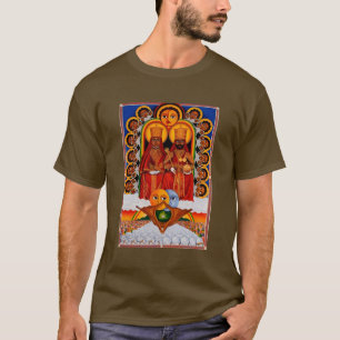 T-shirt Tripes de Judah Selassie Rasta Lion Roots