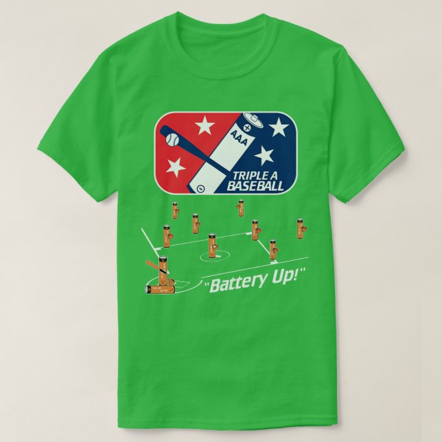 T-shirt Triple A Baseball 1 (Design devant)