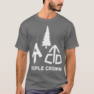 T-shirt Triple Couronne PCT AT CDT ThruHiker Blaze