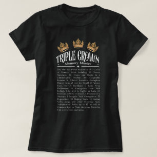 T-shirt Triple Crown Memory Master CC Cycle Tutor