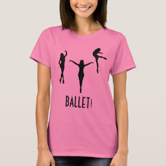 T-shirt triple de ballerine - BALLET !
