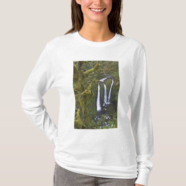 T-shirt Triple Falls, gorge du Columbia (Devant)