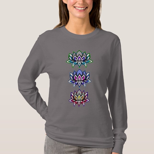 T-shirt Triple Lotus Shirt (Devant)