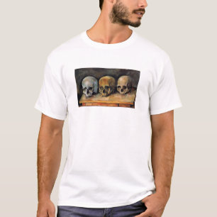 T-shirt Triplet de crâne de Cézanne