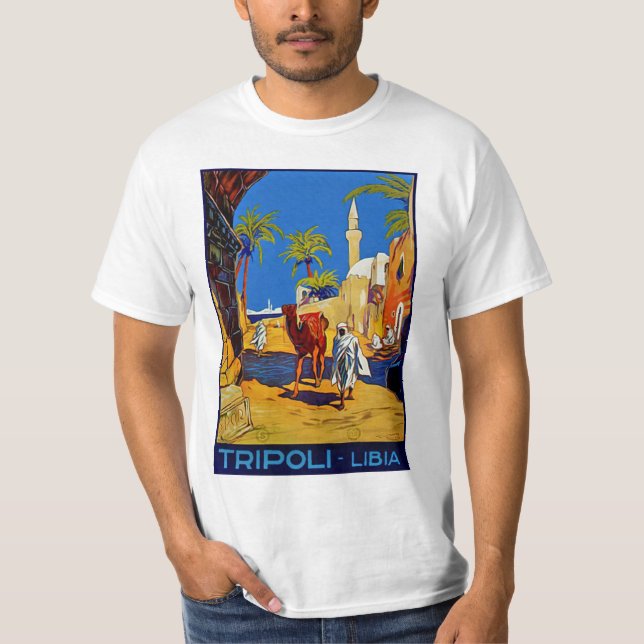 T-shirt Tripoli - Libia (Libye) (Devant)