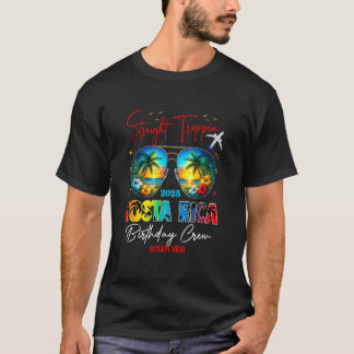 T-shirt Trippin tout droit Crew d'anniversaire Costa Rica 
