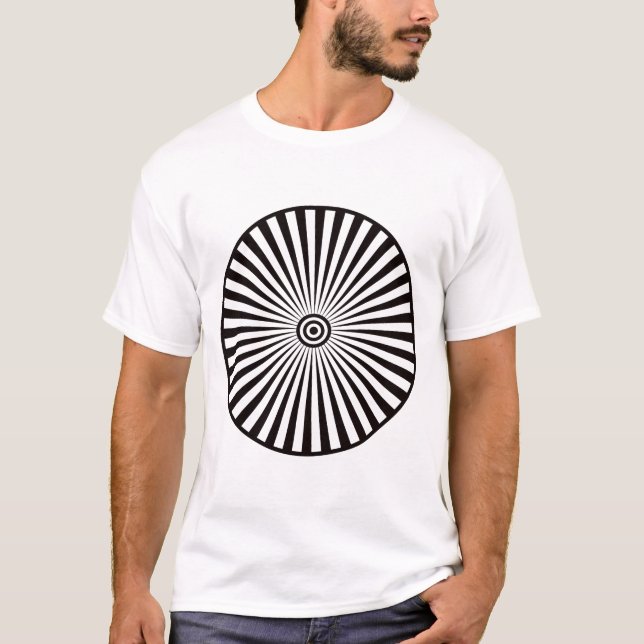 T-shirt Trippy Bullseye (Devant)