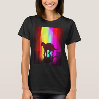 T-shirt Trippy Surreal Cat Acidwave Aesthetic Surrealism R