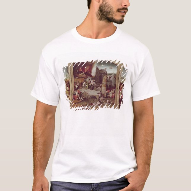 T-shirt Triptyque de la tentation de St Anthony (Devant)