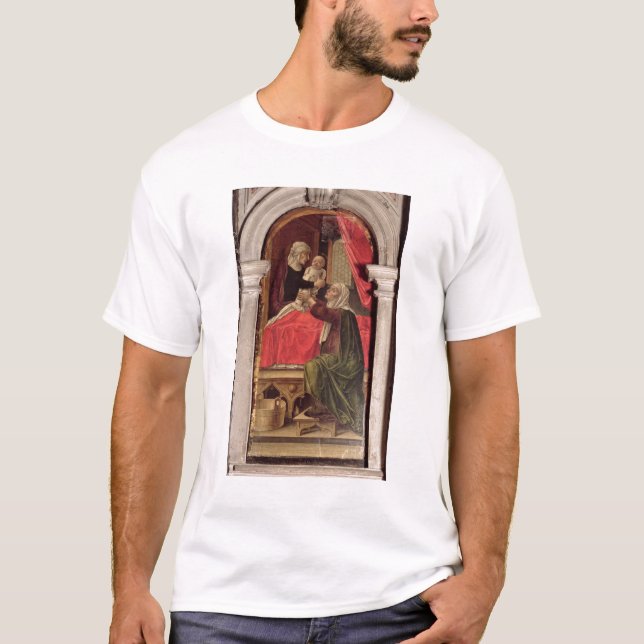 T-shirt Triptyque de Madonna du Misericordia, 1473 (Devant)