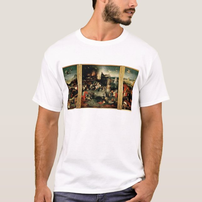 T-shirt Triptyque : La tentation de St Anthony (Devant)